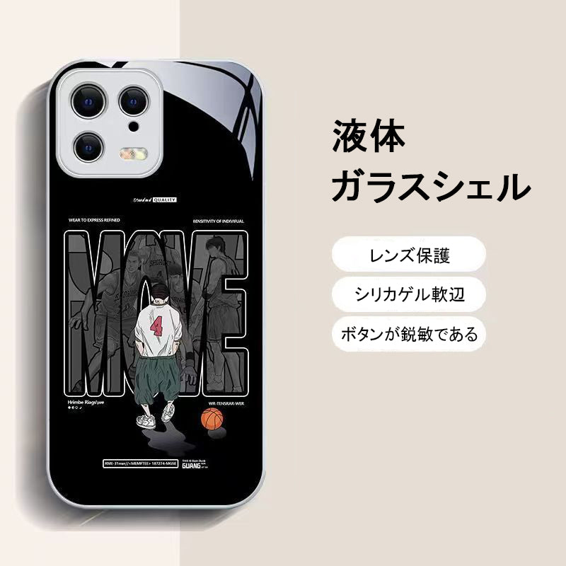 SS05 スラムダンク 桜木花道 携帯電話ケース ホワイトボーダー