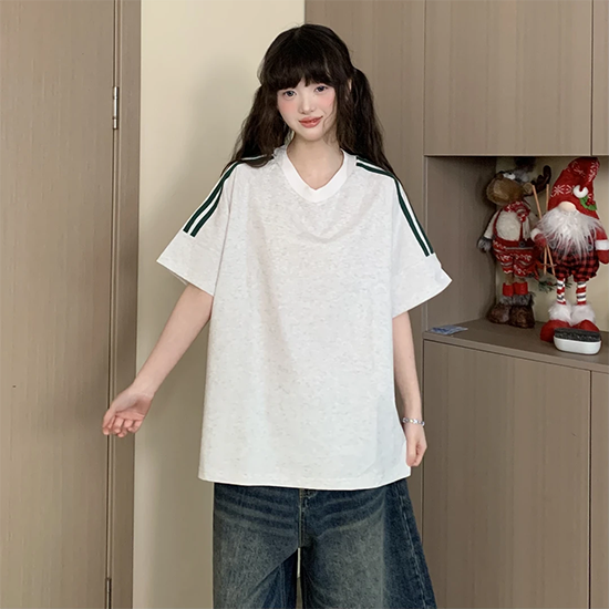 LF04 Vネック 速乾 抗菌 UVカット Tシャツ カジュアル