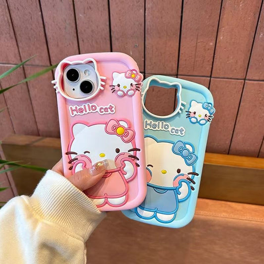 LF  ハローキティ  シリカゲル携帯電話ケース   スマホケース  かわいい