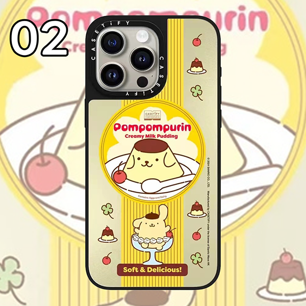 LF  かわいい  ポムポムプリン  スマホケース  携帯電話ケース