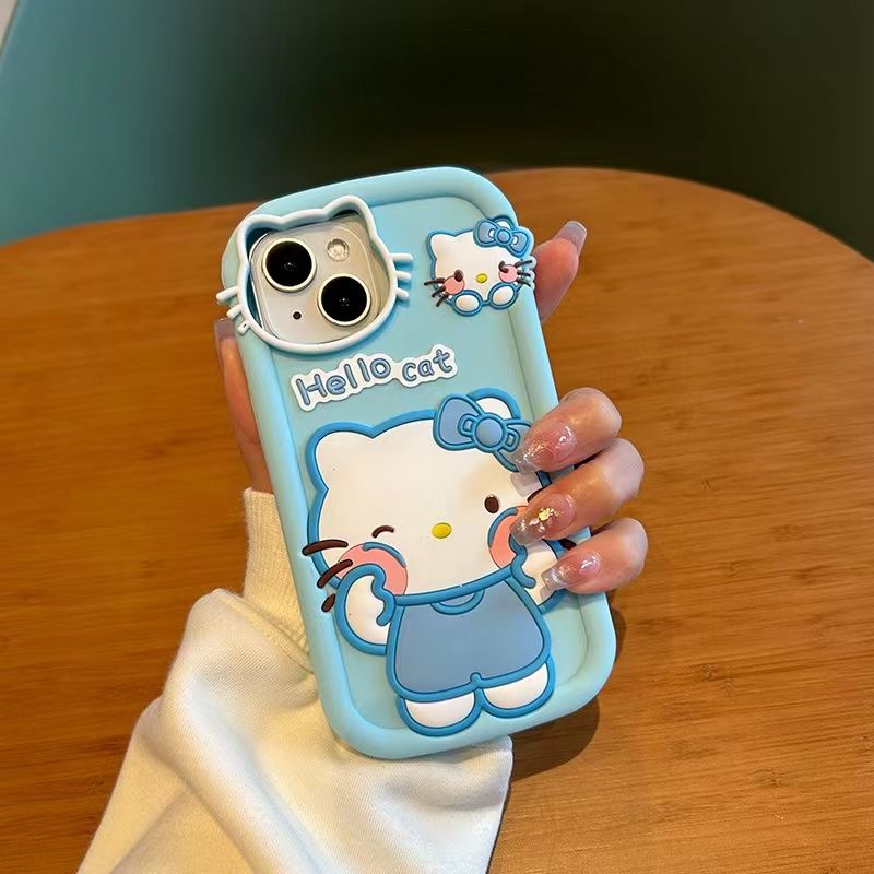 LF  ハローキティ  シリカゲル携帯電話ケース   スマホケース  かわいい