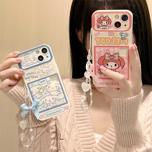 LF  ジグソーパズル  マイメロディ&シナモロール  スマホケース  携帯電話ケース  かわいい