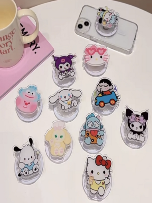 YQQ  かわいい  キャラクター  マグネット式携帯電話ホルダ  サンリオ  パワーパフガールズのコピー