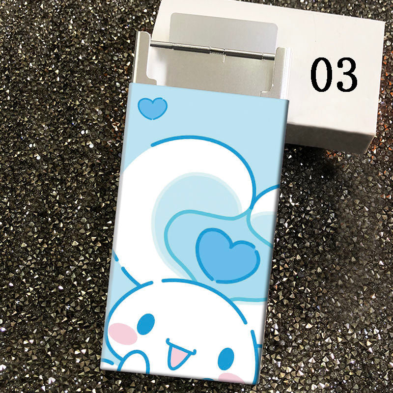 YQQA07  キャラクター  シナモロール  シガレットケース  スライド  かっこかわいい