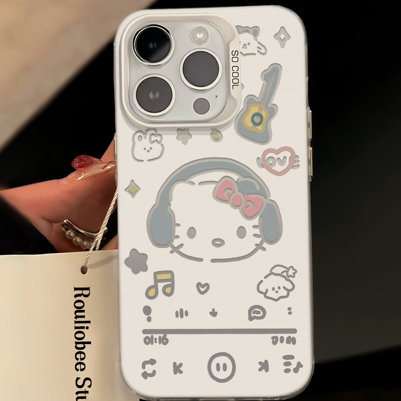 LF  シルバー  サンリオ  スマホケース  携帯電話ケース  かわいい