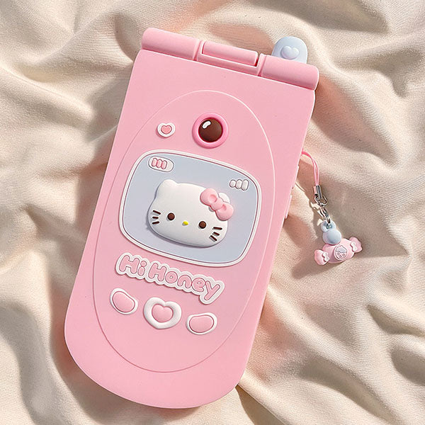 LF  フリップ携帯電話  化粧鏡付き携帯ケース  スマホケース  携帯電話ケース