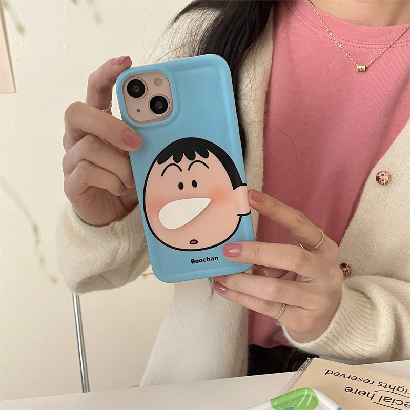 YQQ  回転 キャラクター スマホケース  携帯電話ケース 可愛い  面白い