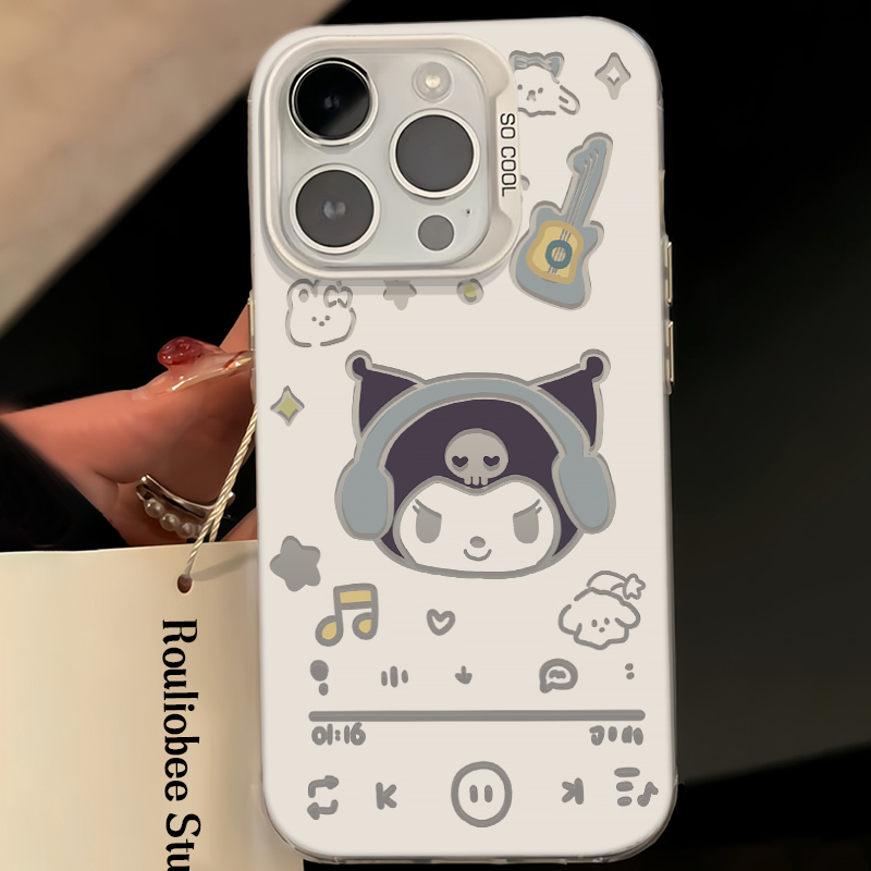 LF  シルバー  サンリオ  スマホケース  携帯電話ケース  かわいい