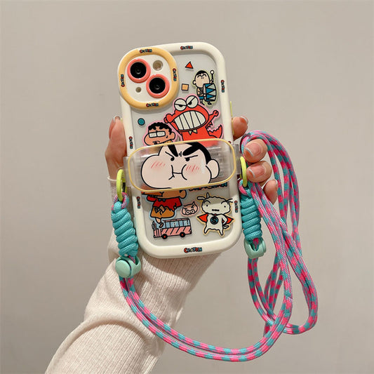LF  可愛い  キャラクター  スマホケース  携帯電話ケース  クランプ式ストラップ