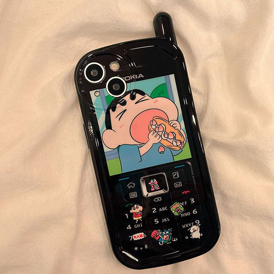 LF  キャラクター スマホケース  レトロ可愛い  携帯電話ケース