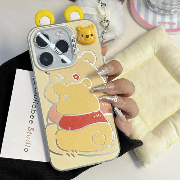 LF  キャラクター  怒る  プーさん  Hello Kitty  ドラえもん スマホケース  携帯電話ケース