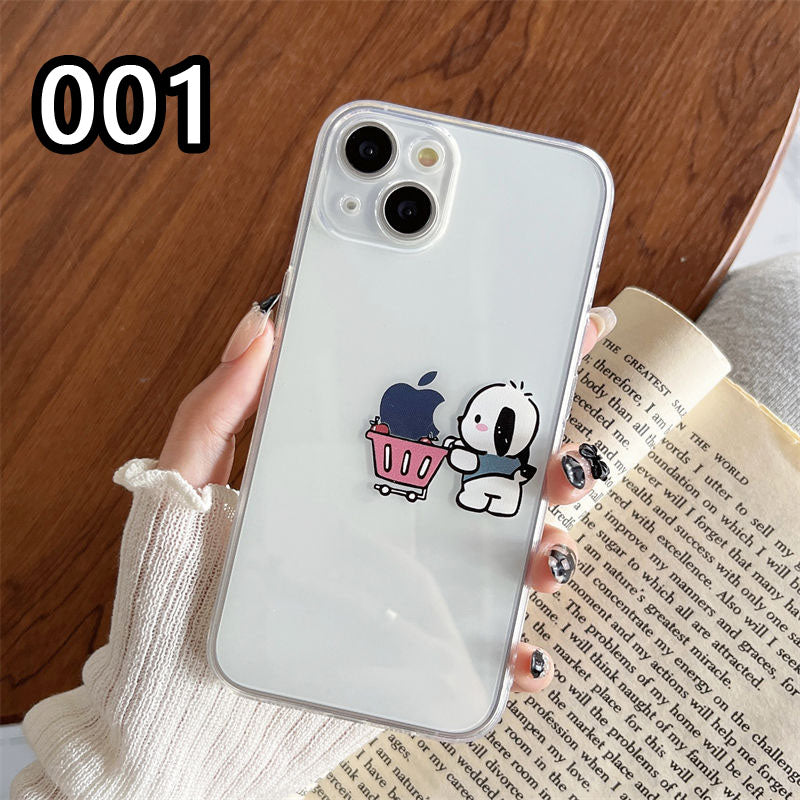 LF 可愛い ポチャッコ ショッピング  絵画  スマホケース  携帯電話ケース