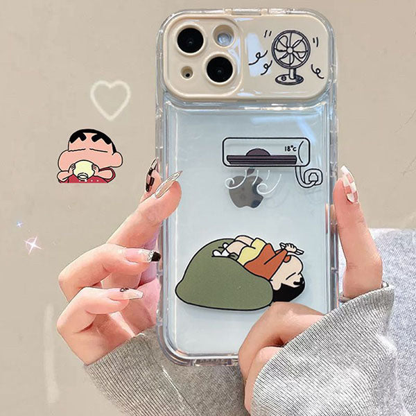 LF  ちびまる子ちゃん  スマホケース  携帯電話ケース  化粧鏡  スタンド  キャラクター