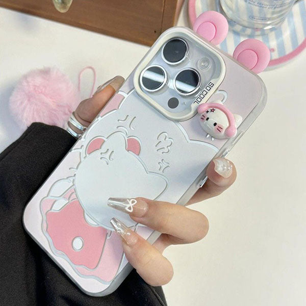 LF  キャラクター  怒る  プーさん  Hello Kitty  ドラえもん スマホケース  携帯電話ケース