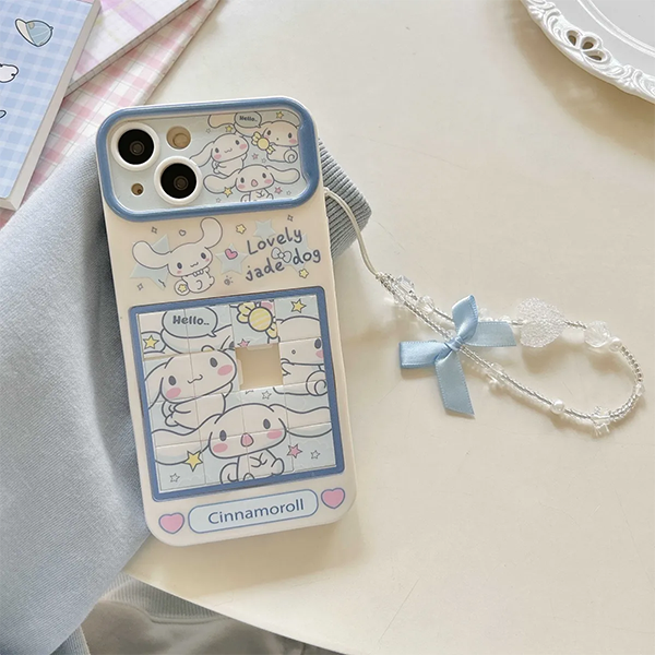 LF  ジグソーパズル  マイメロディ&シナモロール  スマホケース  携帯電話ケース  かわいい