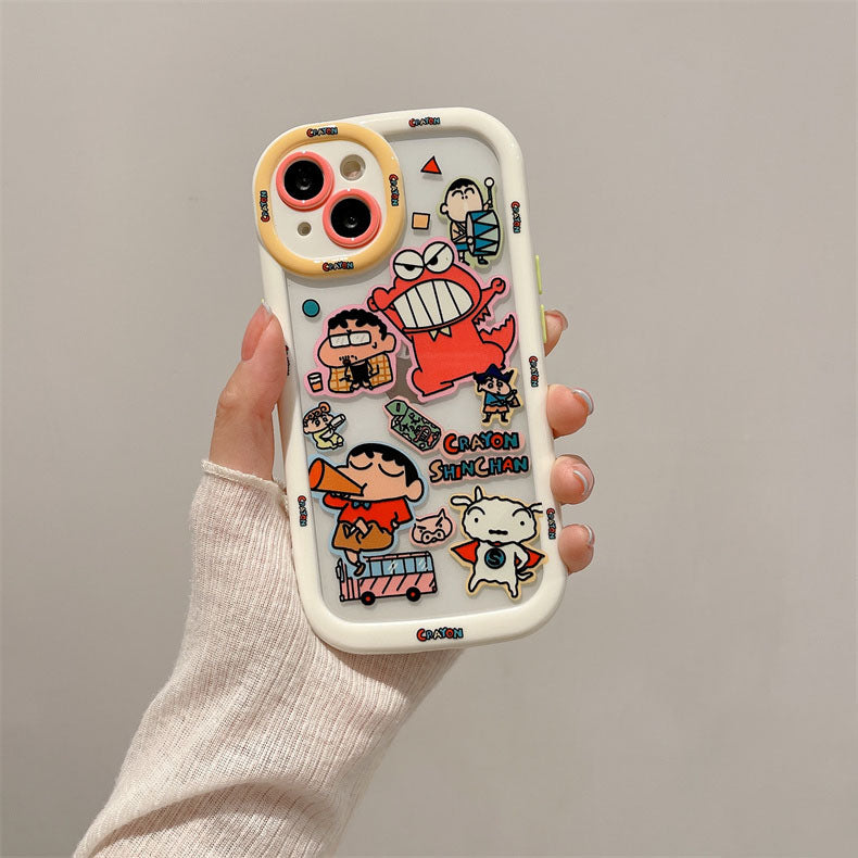 LF  可愛い  キャラクター  スマホケース  携帯電話ケース  クランプ式ストラップ