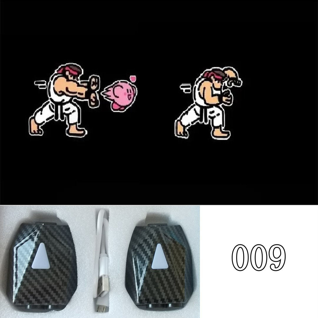 LF  かわいい  キャラクター  動的投射ランプ  車用品  2個入