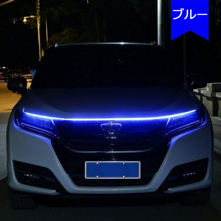 XYW   LEDライトコード 映え 車用品 ボンネット  コードライト