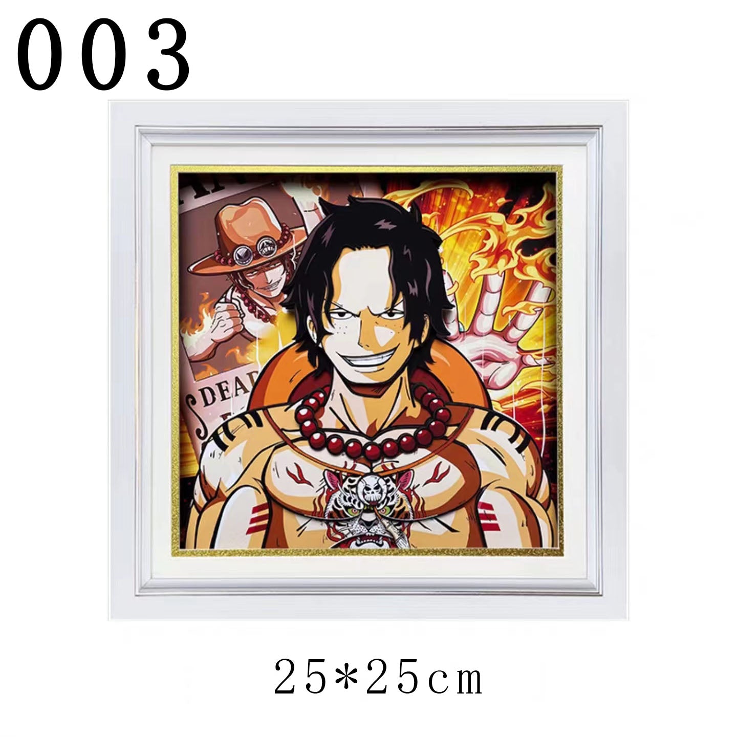 ONE PIECE  ワンピース  3D 四皇七武海 立体絵 飾り 絵飾り 壁飾り