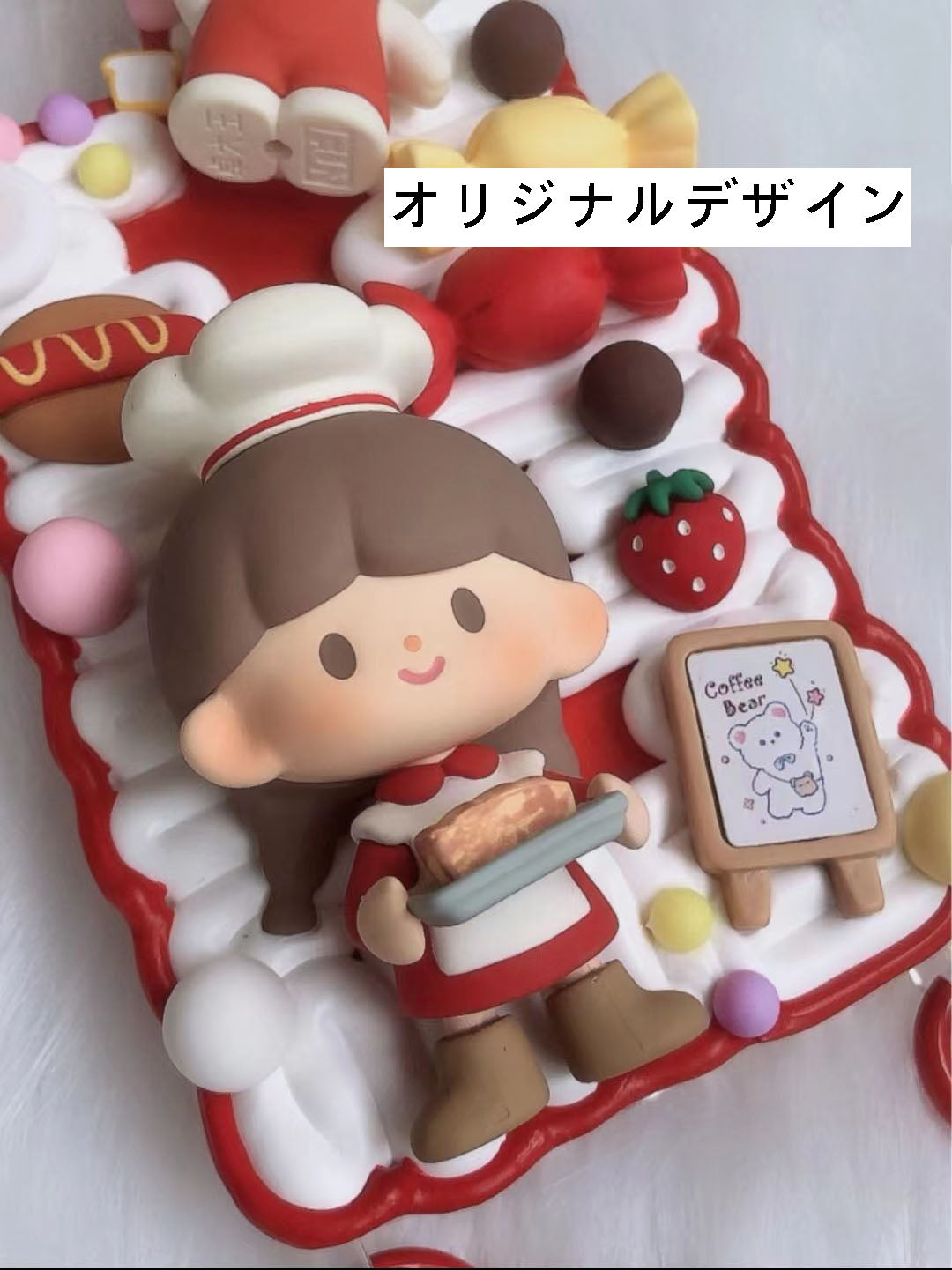 OL パン職人のアジャは本当にかわいい...携帯電話ケース