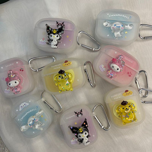 LF  サンリオ  立体  キャラクター イヤホンケース  かわいい イヤフォンケース