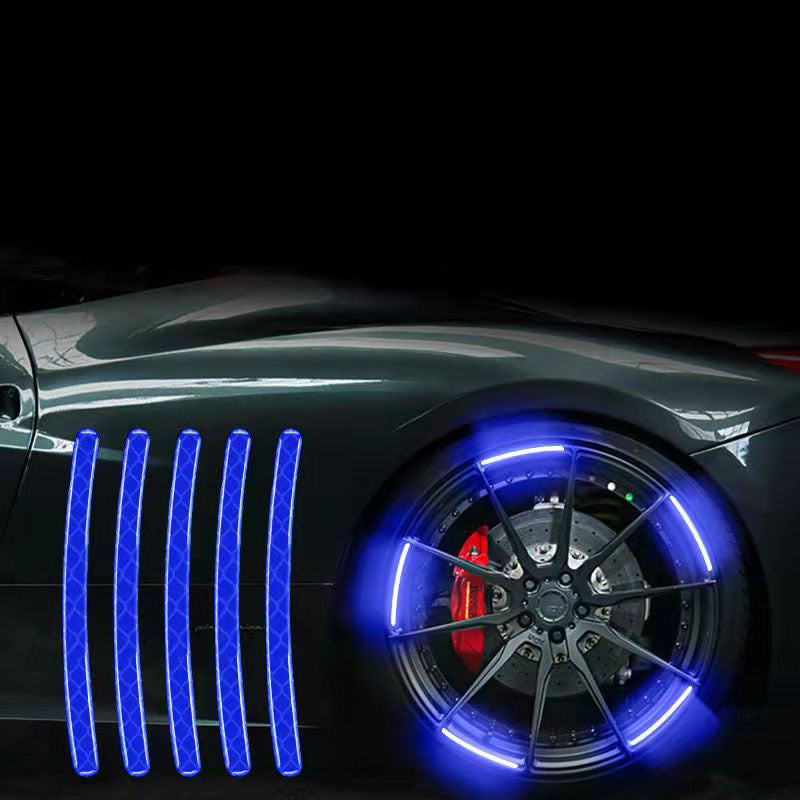 XYW  自動車ハブ  反射ステッカー  自動車、オートバイ、電動自転車、自転車に用いられる