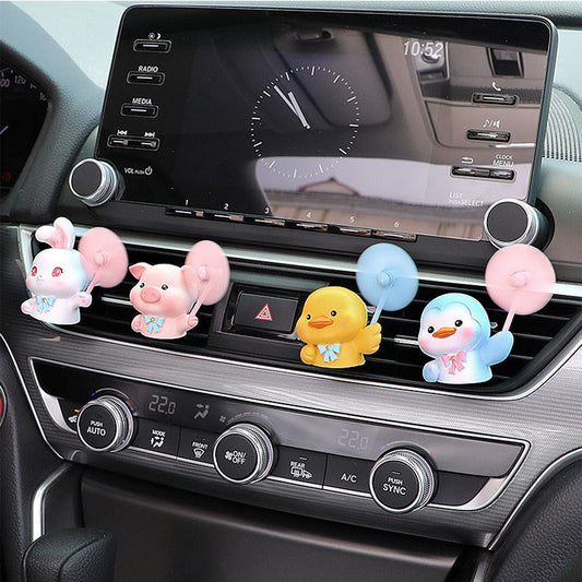 LF  車 カー エアベント アロマ セラピー  カーエアコン用オーナメント  かわいい