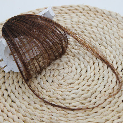 女性本物そっくりの前髪ヘアピース