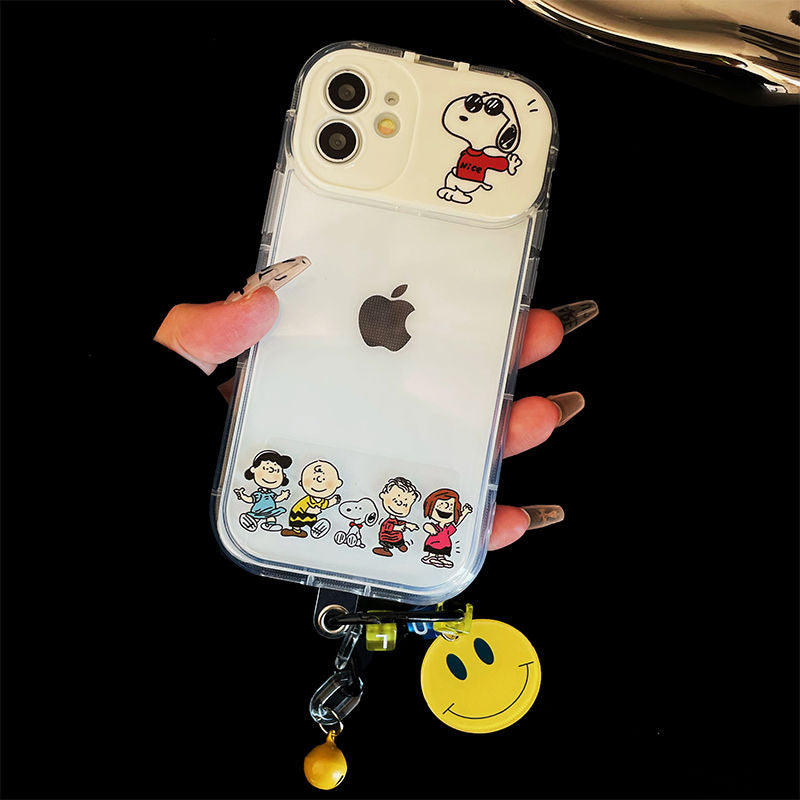 可愛い キャラクター スマホケース  携帯電話ケース  化粧鏡  スタン