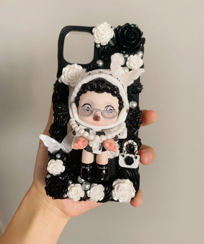 OL かわいい  ブラインドボックス  ホイップ携帯ケース 完成品