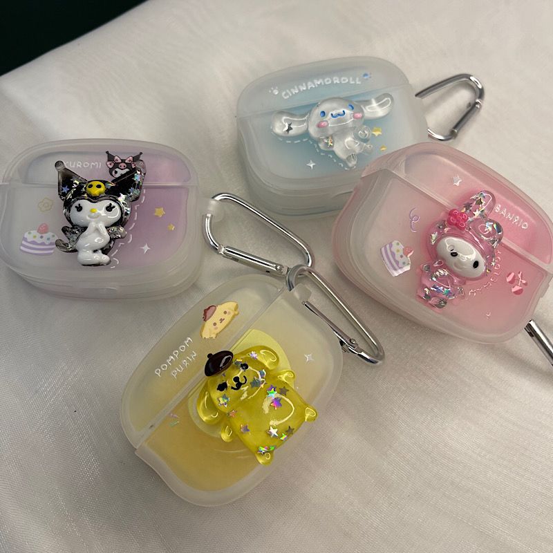 LF  サンリオ  立体  キャラクター イヤホンケース  かわいい イヤフォンケース