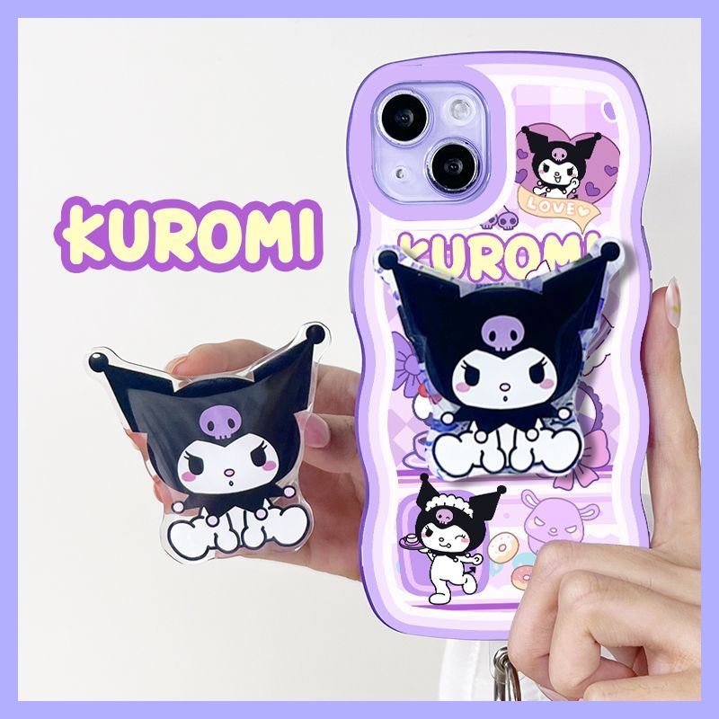 LF スマホケース  かわいい  携帯電話ケース 粘着式スマホホルダー付き