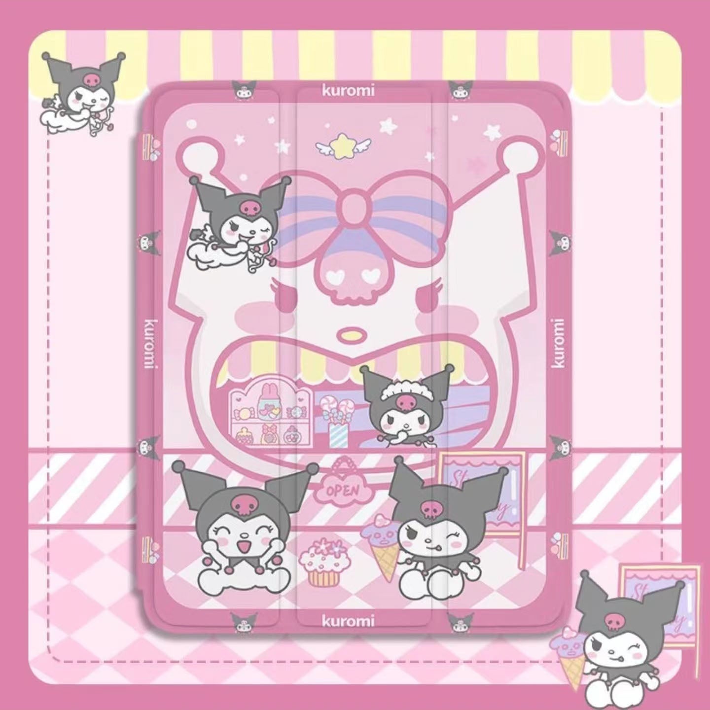 LF iPadケース サンリオ  キャラクター  iPad 保護ケース  タブレットケース
