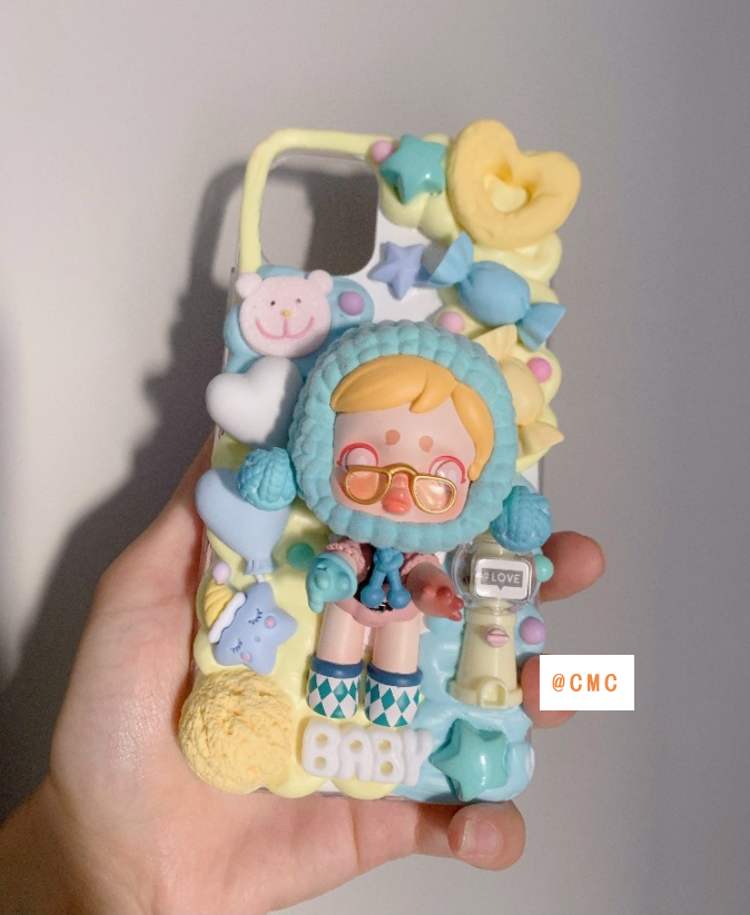 OL かわいい  ブラインドボックス  ホイップ携帯ケース 完成品