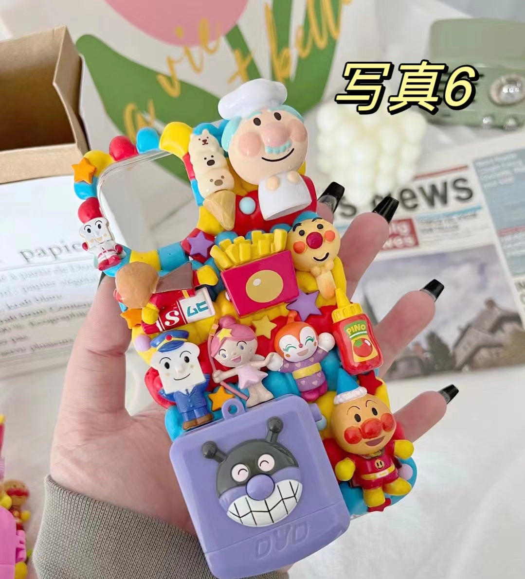 OL  アンパンマン  携帯電話ケース222
