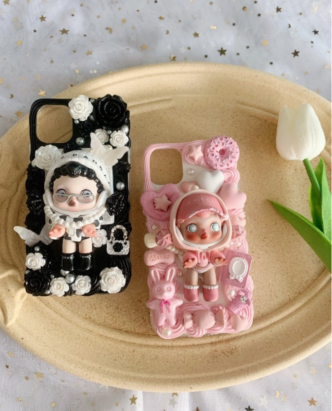OL かわいい  ブラインドボックス  ホイップ携帯ケース 完成品
