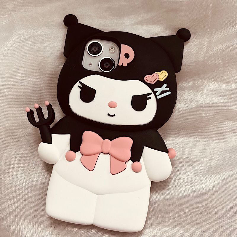 LF  立体 サンリオキャラクター  シリコン携帯ケース  スマートフォンケース