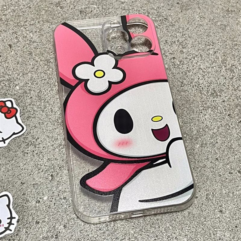 LF  可愛い スマホケース クロミとマイメロディ 携帯電話ケース