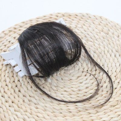 女性本物そっくりの前髪ヘアピース