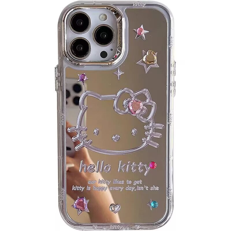 YQQ  可愛いサンリオ ハローキティ スマホケース  携帯電話ケース