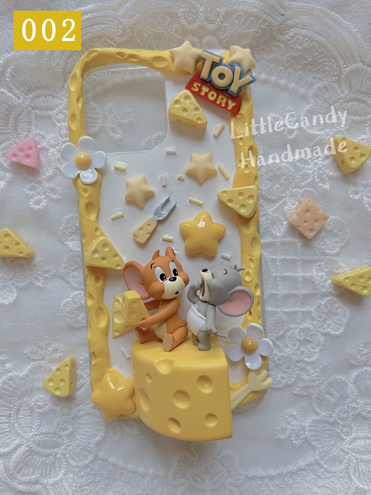 OL トムとジェリーシリーズ  Tom and Jerry  ブラインドボックス  かわいい   ホイップ携帯ケース 完成品