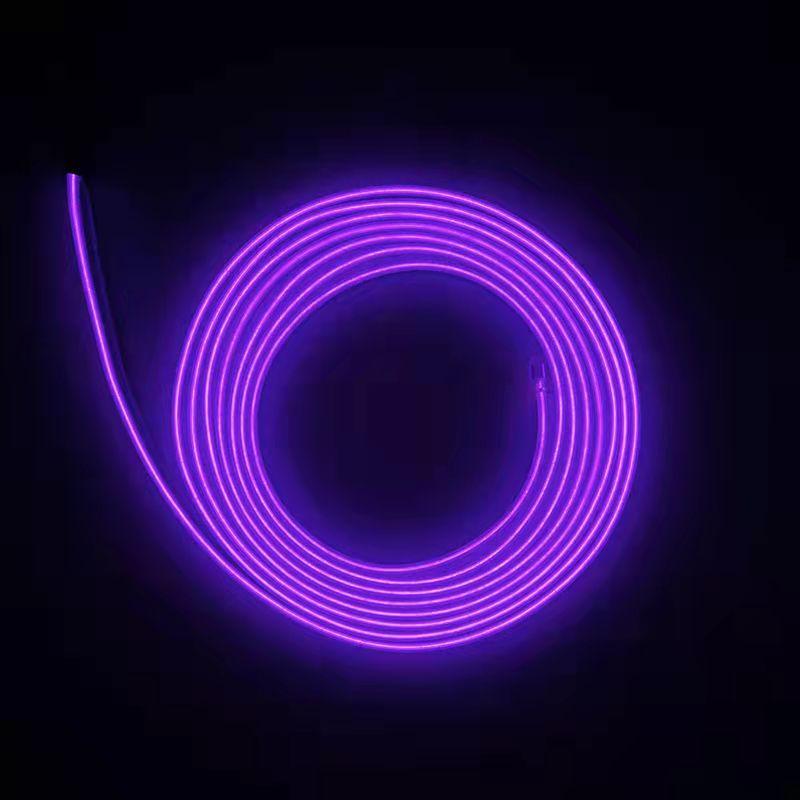 XYW  LEDライト  車用雰囲気ライトバー USBポートを差し込むと点灯します  車用品
