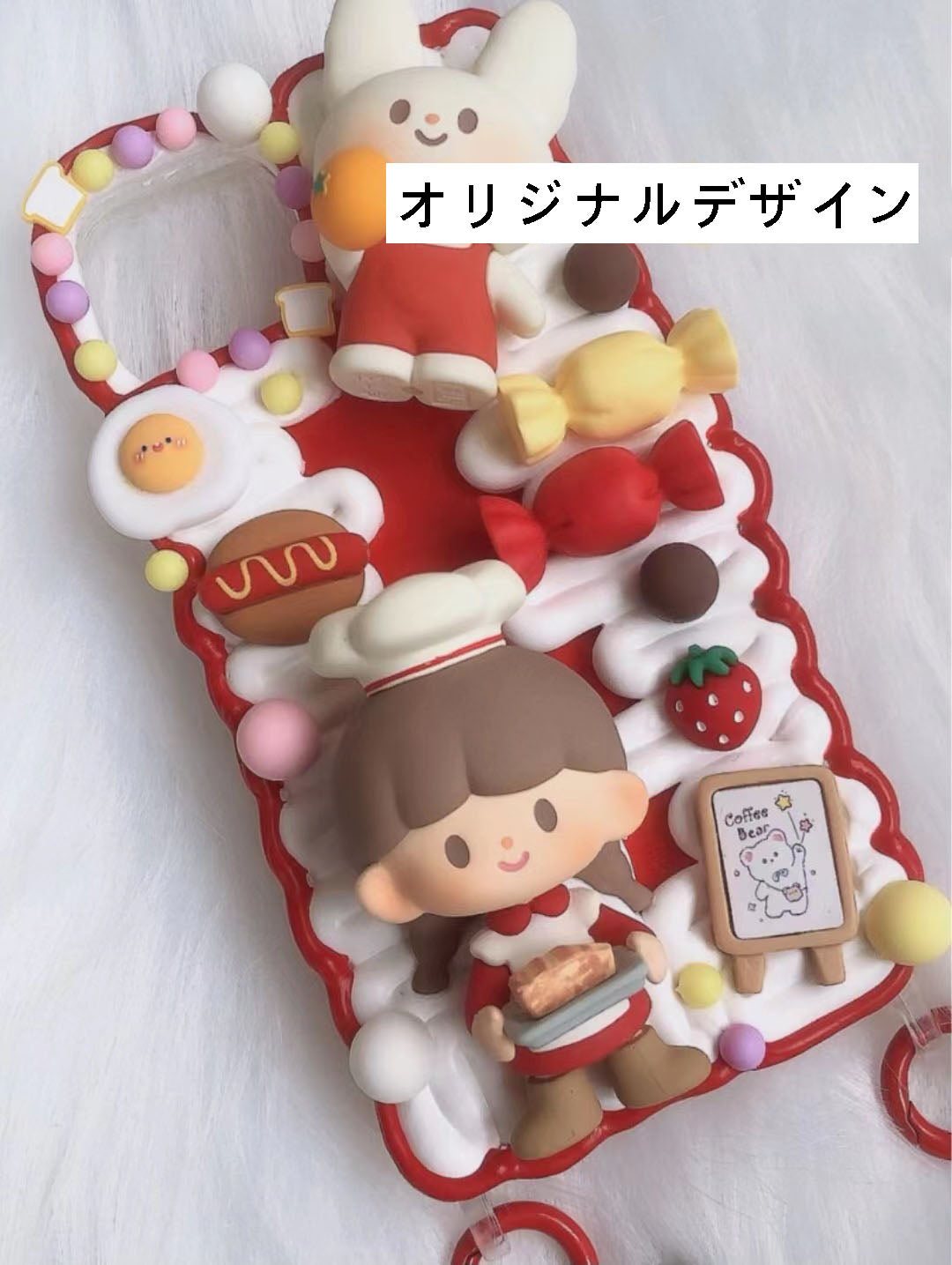 OL パン職人のアジャは本当にかわいい...携帯電話ケース