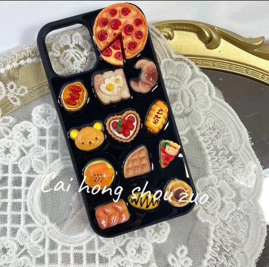 OL 手作りフード系携帯ケース